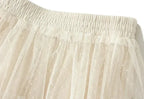 Women's High Waisted Slimming Sand Cake Skirt, Half Skirt, High-End Feeling Gauze, Long Skirt, Summer, , 2025 Hundred fold skirt