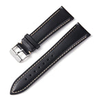 Motorola Moto Oil Wax Leather Watch Band - Cowhide Quick Release Straps