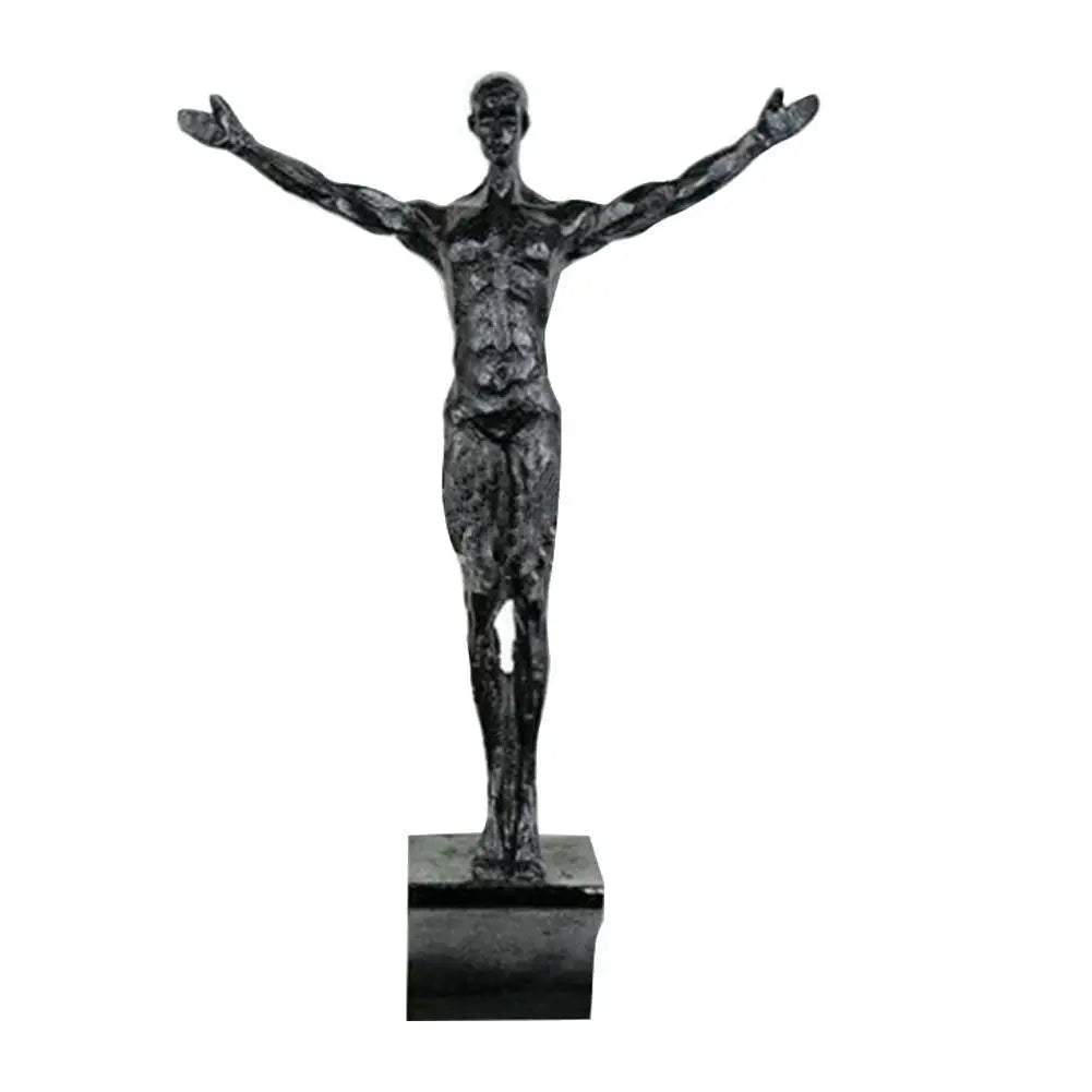 2024 Christmas Modern Simplicity Athlete Resin Sculpture Creative Climbing Man Wall Sculptures Hand-Finished For Wall Art Statue Lootquake LLC