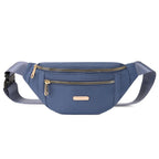 Women Waist Bag Fanny Pack Zipper Chest Bag Female Banana Bag Money Pouch Travel Shoulder Purse Belly Pocket Hip Bum Bag