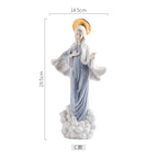 Reative Ceramics Character Sculpture Christian Catholic Madonna Jesus Church Character Statue Home Decoration