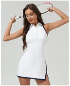 Quick-Dry Polo Tennis Dress for Women