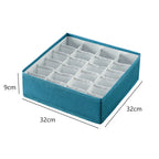 Fabric Underwear Bra Storage Box Underwear Sorting Box Panty Socks Compartment Storage Box Drawer Organizer Home Storage