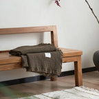 Maillard Cotton Blankets Four Layers Of Gauze Sofa Cover Blanket With Tassel AB Side Office Nap Decorative Bed Muslin Blanket Lootquake LLC