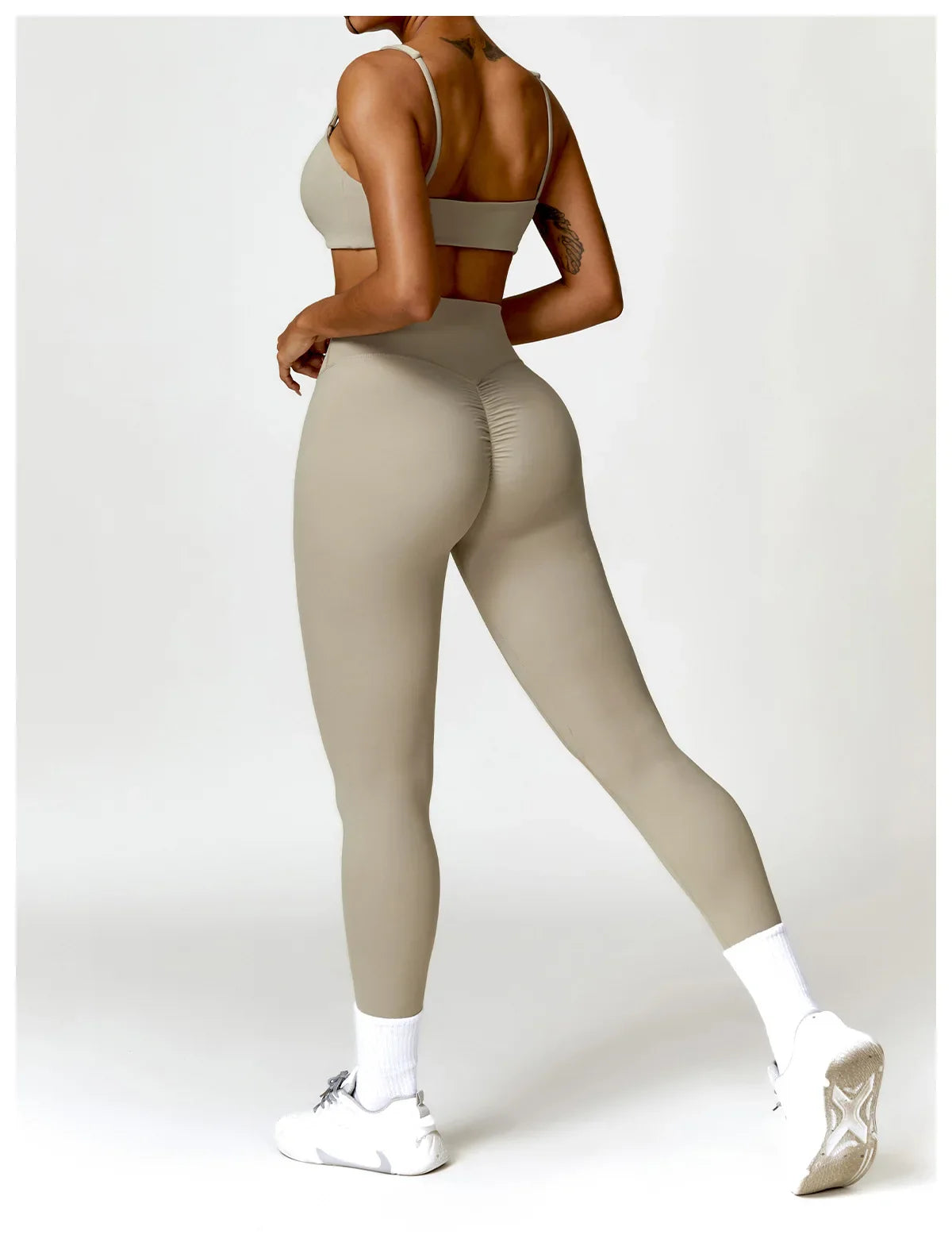 ElevateFit 2-Piece Yoga Ensemble: Comfort Meets Style THRIXINE