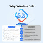 Baseus USB Bluetooth Adapter Bluetooth 5.3 Dongle Adaptador for PC Laptop Wireless Speaker Audio Receiver USB Transmitter Lootquake LLC