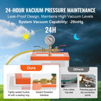 SucceBuy 2 Gallon Vacuum Chamber Upgraded Multipurpose Acrylic for Resin Silica Degassing Gel Gypsum Degassing Vacuum Extraction Lootquake LLC