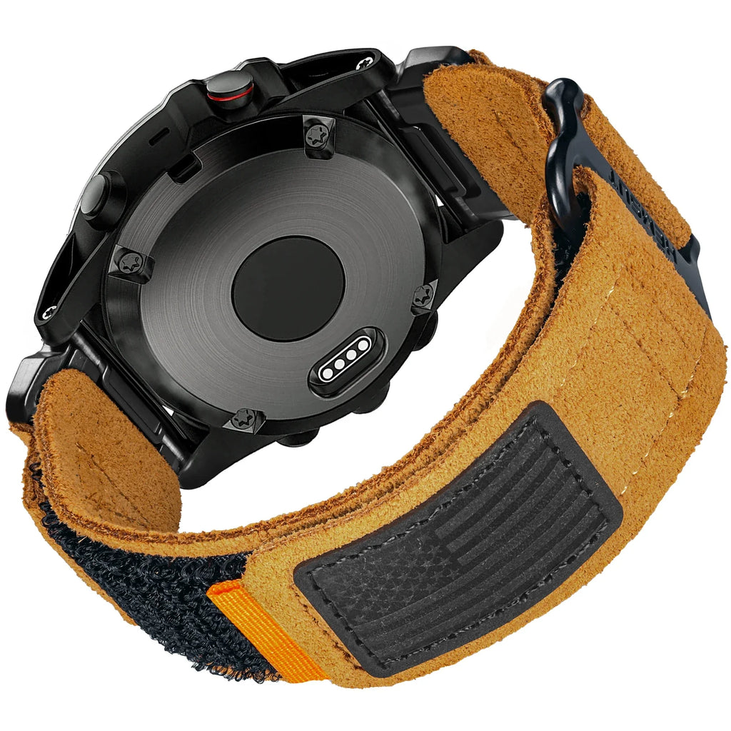 Garmin Leather Watch Band Strap - Premium Sports Style