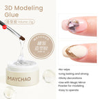 MAYCHAO 15G Nail Gel Polish Multifunctional Mixing Gel Base Coat Primer UV LED  Enhancer  Soak Off Semi Permanent Nail Art Varni