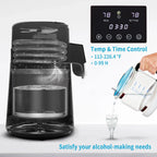 SucceBuy 4L Water Distiller Purifier Filter Dispenser Drinking Bottle Softener Temp Display Overheat Protection Home Appliance Lootquake LLC