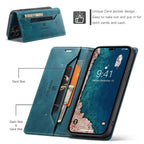 Vintage Wallet Case Card Holder Kickstand Built-in Magnetic Flip Leather Case for iPhone  Leather Cases for iPhone 14 13 12 11 Pro Max Mini XR XS Max 8 7 6s Plus Wallet Flip Cover