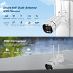 WiFi IP Camera Waterproof Onvif Wireless Bullet Security Camera H.265 Human Detect Night Vision Outdoor CCTV Surveillance Xmeye Lootquake LLC