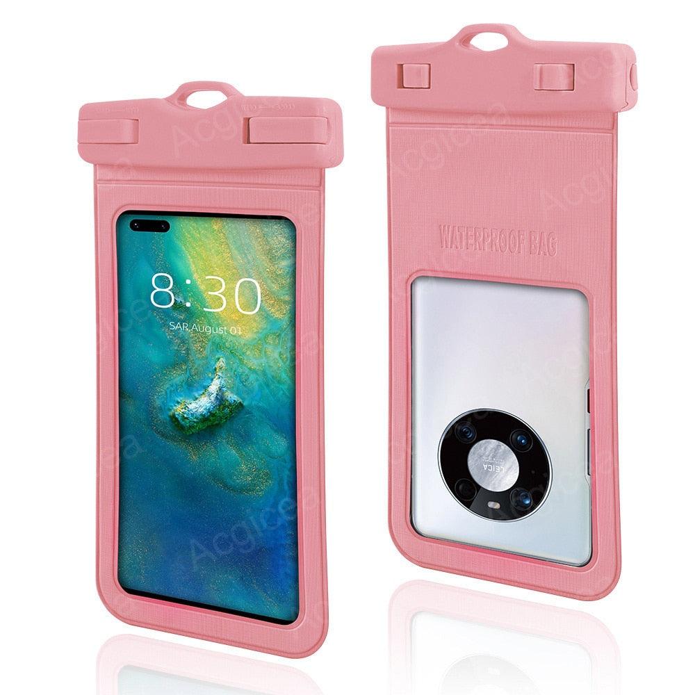 Waterproof Phone Case Pouch Protector For iPhone Cell Phone Cover Underwater Case Universal Water Proof Bag Waterproof Case Cellphone Pouch for iPhone 13 Pro Max Case & Strap Stevvex