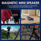 Mini Portable Bluetooth Speaker G200 RGB Color Light Magnetic Speaker BT5.3 Small Sound Box Phone Holder Wireless Loudspeaker Lootquake LLC