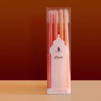 30CM Taper Candle 4 Pack - Home Interior Long Burning Dripless and Smokeless Candles Unscented - Valentines Candles for Home Lootquake LLC
