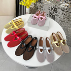Summer Women's Shoes  breathable fishing net hollowed-out Roman-style flat women's sandals Mary Jane shoes Lootquake LLC