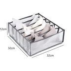 Fabric Underwear Bra Storage Box Underwear Sorting Box Panty Socks Compartment Storage Box Drawer Organizer Home Storage
