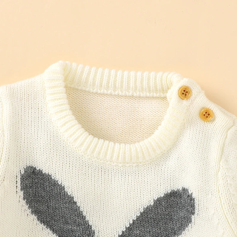 Spring Baby Rompers Long Sleeve Rabbit Knit Newborn Boy Girl Easter Jumpsuits Playsuits One Piece Infant Unisex Overalls Clothes Lootquake LLC
