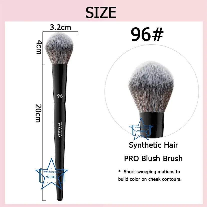 70 Pro Big Foundation Brush Cream Foundation Makeup Brush Chubby Professional Synthetic Hair Face Contour Foundation Makeup Tool Lootquake LLC