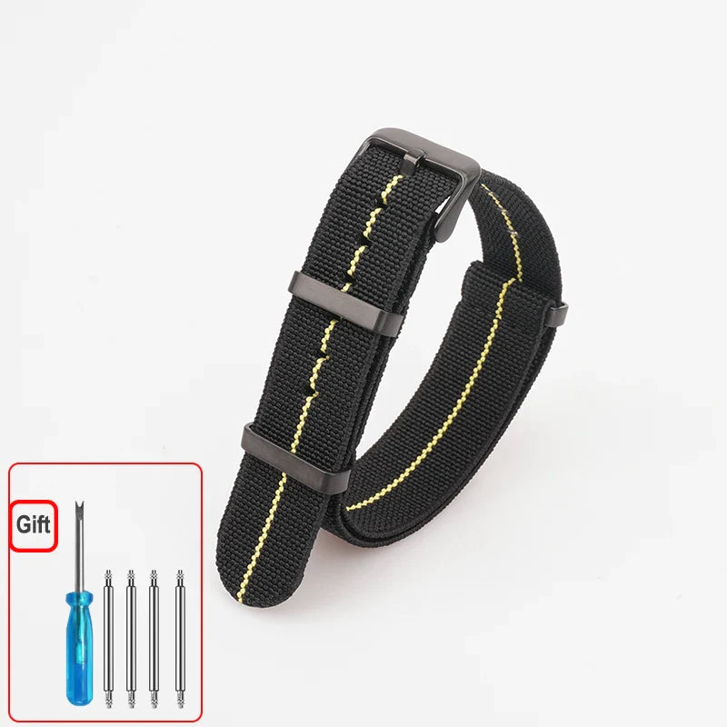 Amazfit Nylon Watch Band NATO Strap Waterproof Washable Elastic
