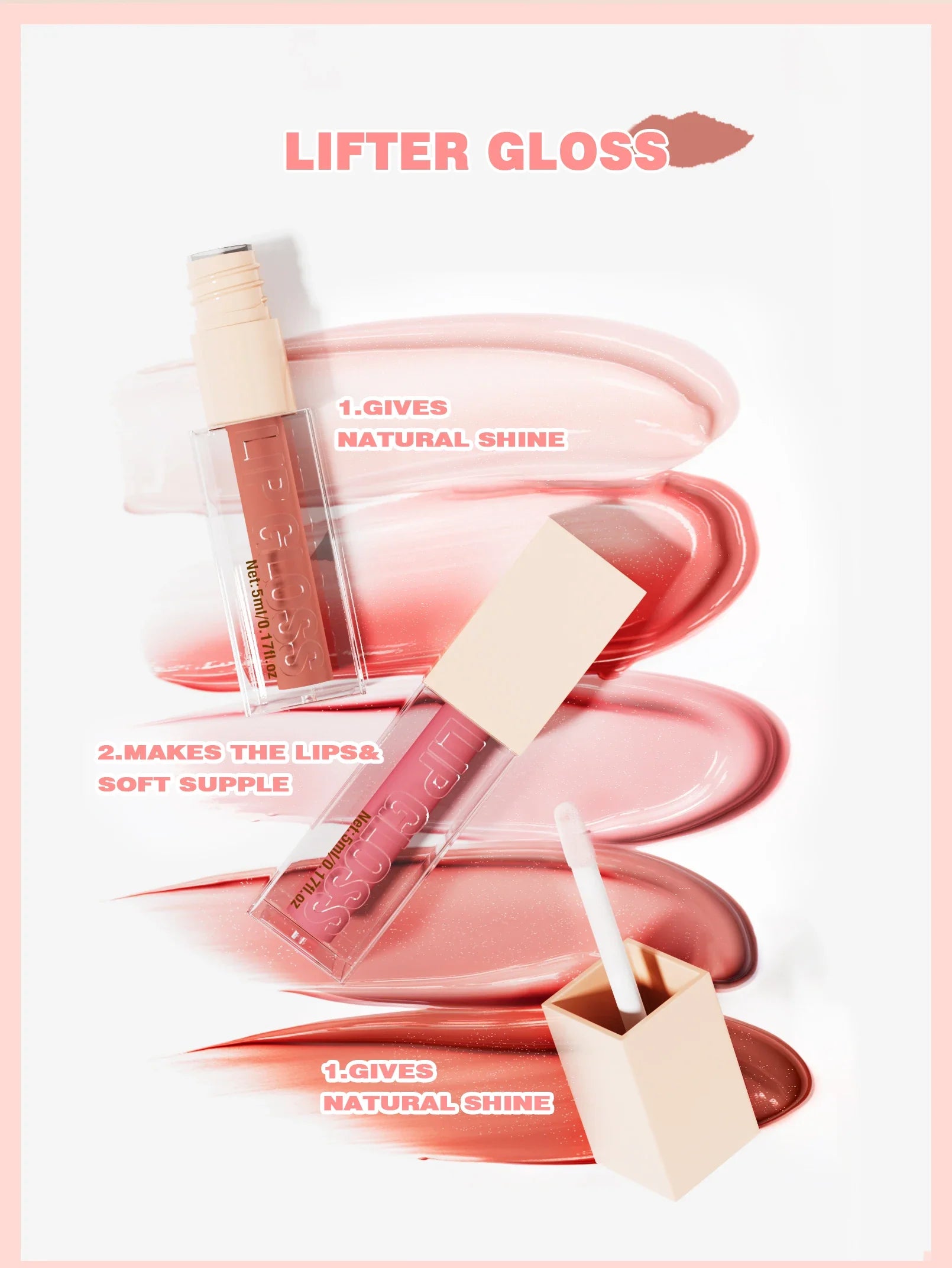 8 Color Non-stick cup Velvet Satin Gloss Lip glaze Mist Liquid matte lipstick Waterproof long-lasting color liquid Lootquake LLC