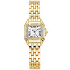 UTHAI Women Watch Light Luxury Brand Stainless Steel Strap Ladies Business Quartz Watches Female Fashion Clock Watch