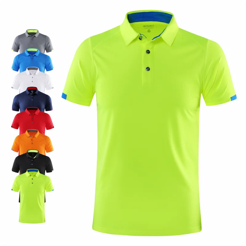 Quick-drying Short-sleeved POLO Shirt THRIXINE
