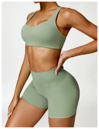 ElevateFit 2-Piece Yoga Ensemble: Comfort Meets Style THRIXINE