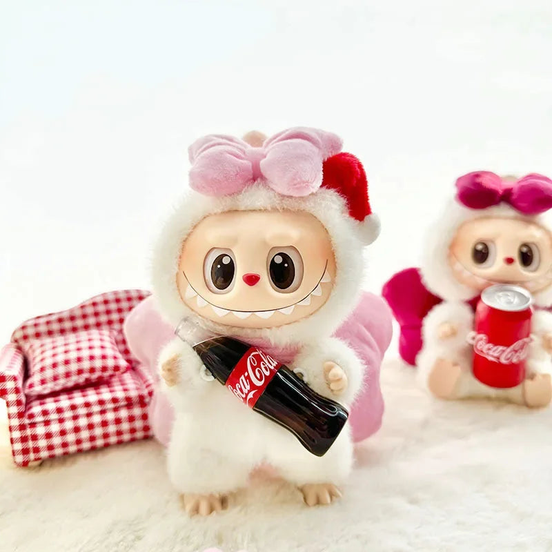 Labubu 17cm Clothes II Idol Dolls Sitting Party The Monster Outfit Accessories Clothing DIY Gift Happiness Angel Bowknot FM28B Lootquake LLC
