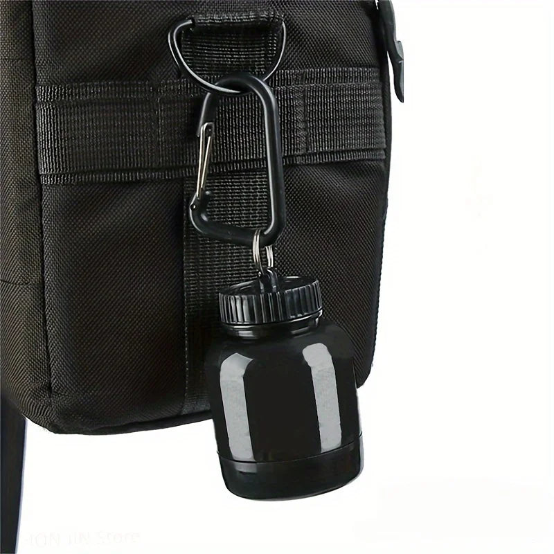 1pc Protein Powder Jar with Carabiner Portable Shaker Cartridge, Suitable for Outdoor Sports, Gym Fitness Lootquake LLC
