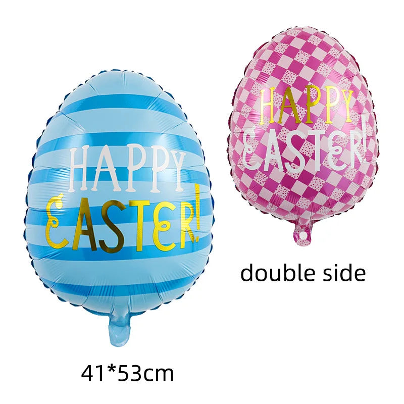 Easter Bunny Inflatables Balloon Decorations Standing Carrot Balloons Cute Carrot Rabbit Happy Easter Party Birthday Decorations Lootquake LLC