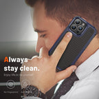 Business Black Shockproof Armor Case for iPhone 14 Pro Max 14 Plus 13 12 Hard Cover Heavy Duty Case Shockproof Ultra-Slim Non-slip iPhone Powerful Protective Phone Case for iPhone Stevvex