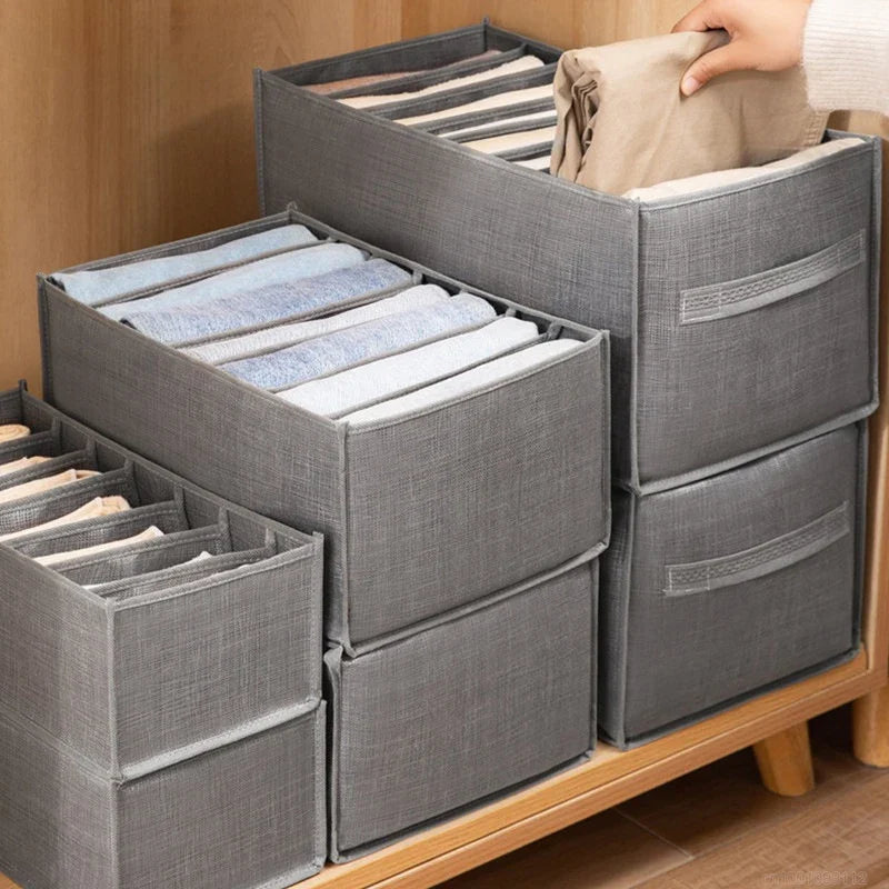 Clothes Storage Box Underwear Bra Organizer Storage Box Wardrobe Organizer Drawers Separator Boxes Home Storage Supplies Lootquake LLC