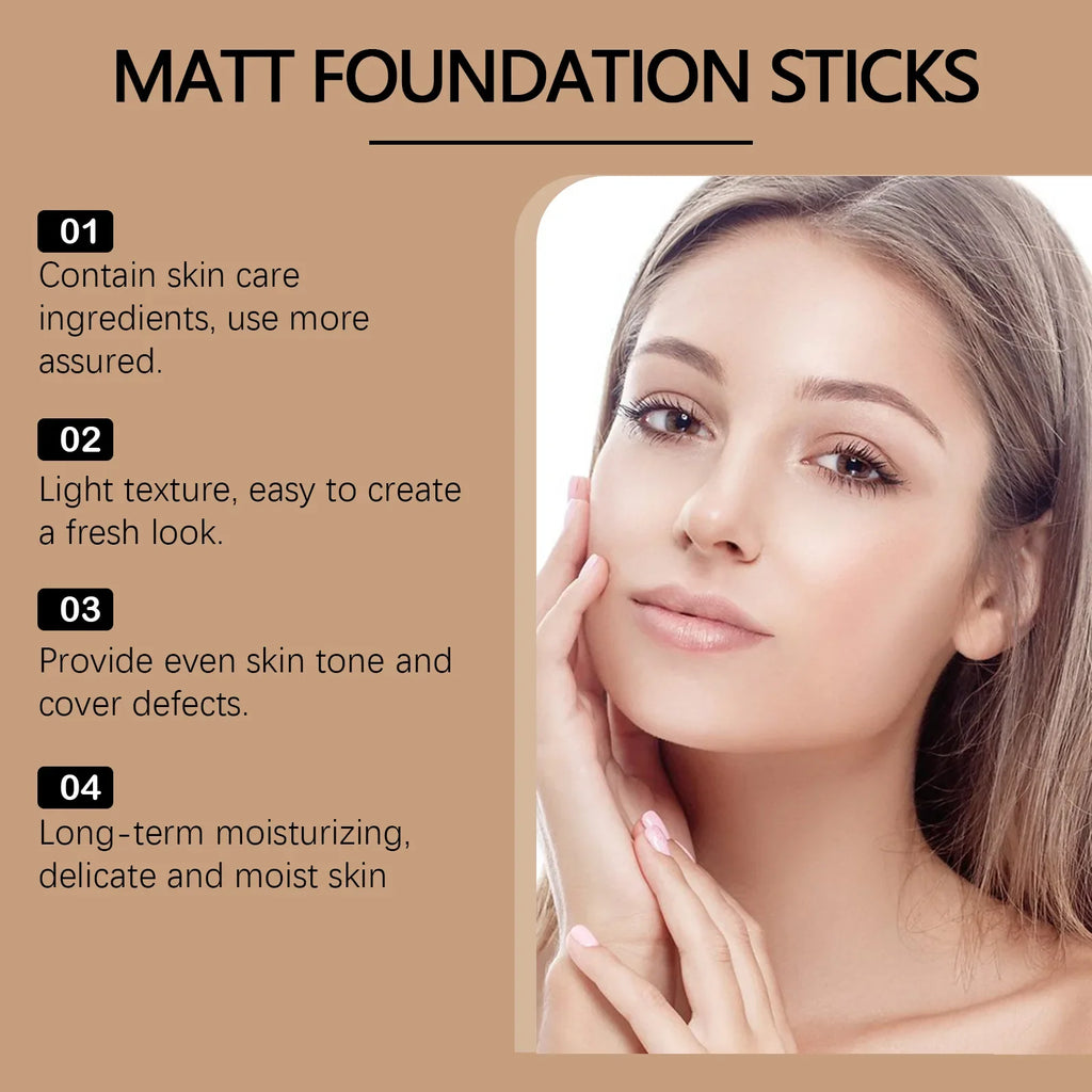 Eelhope Concealer Foundation Cream Long-Lasting Makeup Full Coverage Lightweight Waterproof Foundation Face Concealer Cosmetics Lootquake LLC