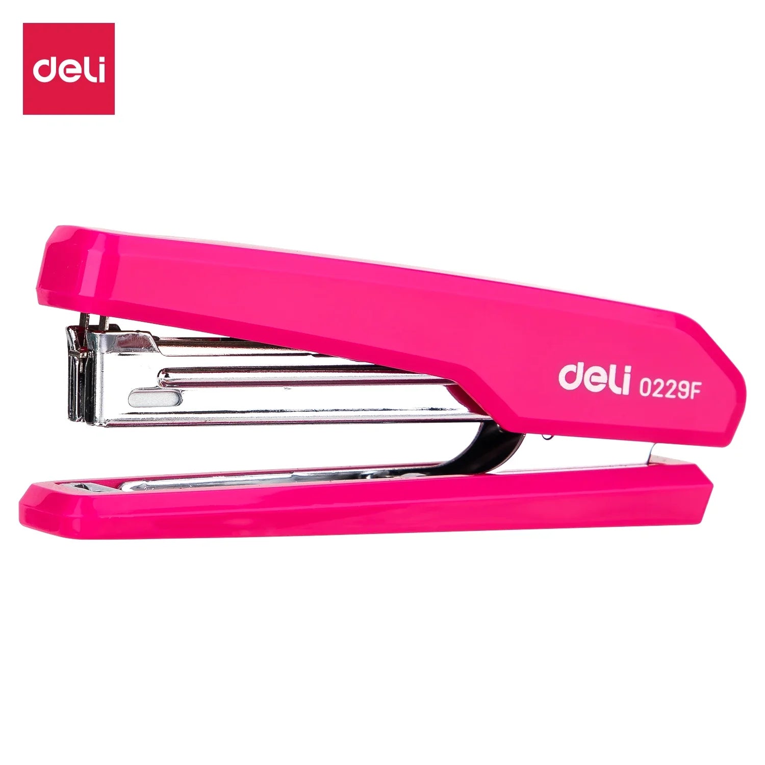 Deli Colorful Mini Stapler NO.10 Metal Effortless Fashion Staplers With Portable Compact Kawaii Stationery Shool Office Supplies Lootquake LLC