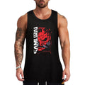 Samurai Rock Band Sleeveless Gym Tank Top