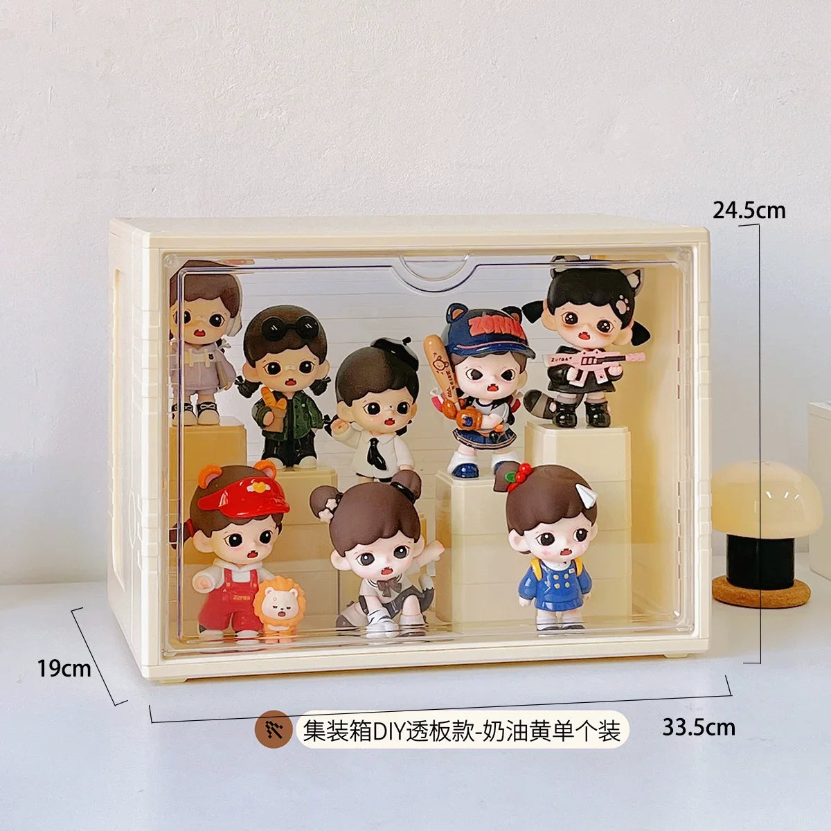 Labubu Display Box Cabinet Box Dustproof And Moisture-Proof Blind Box Toy Doll Display Stand Transparent Acrylic Storage Box Lootquake LLC