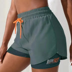 FlexFit High Rise Yoga Shorts THRIXINE