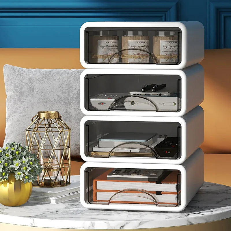 Storage Drawers Desk Organizer Box Desk Stationery Drawer Storage Toiletries Organizer Box Clutter Desk Shelving Home Storage Lootquake LLC