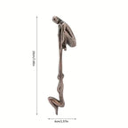 Male Female Dance Art Sculpture Abstract Lover Sculpture Decoration Home Desktop Romantic Couple Dance Resin Sculpture Artwork