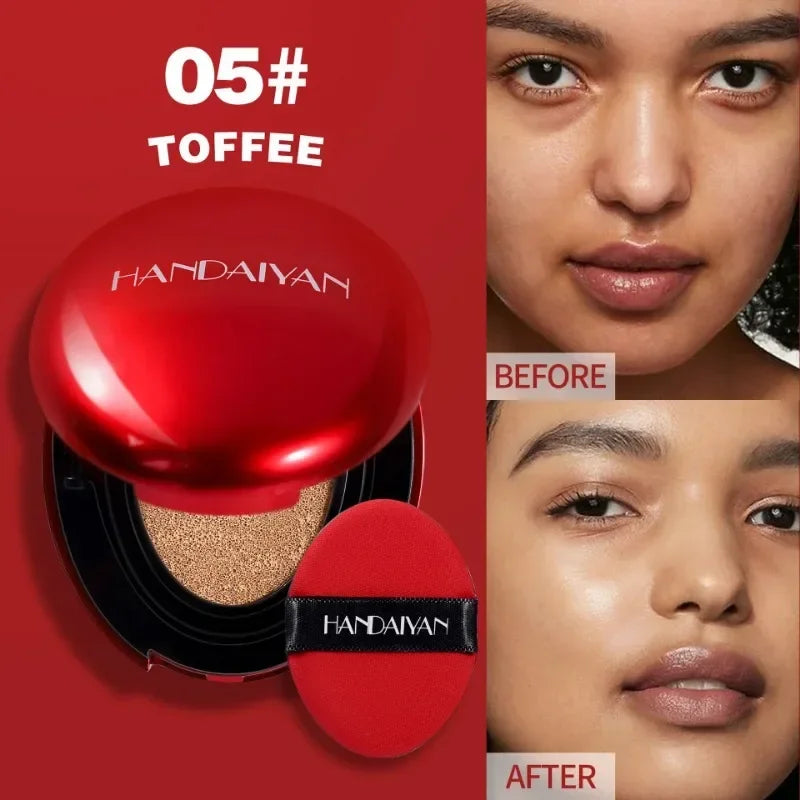 Face Air Cushion Foundation 6 Colors Concealer Foundation Lasting Full Coverage Liquid Foundation Moisturizing BB Cream Makeup Lootquake LLC