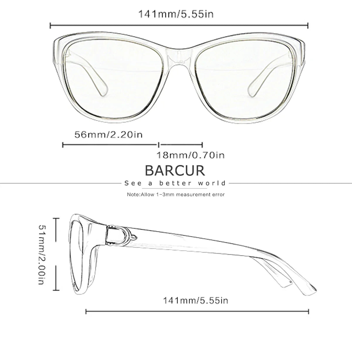 BARCUR Polarized Men’s Fashion Sunglasses – Elliptical Gradient TAC Lens with UV400 Protection – Lightweight Stainless Steel Frame Stylish Summer Eyewear for Travel Driving & Outdoor Gift Occasions Stevvex