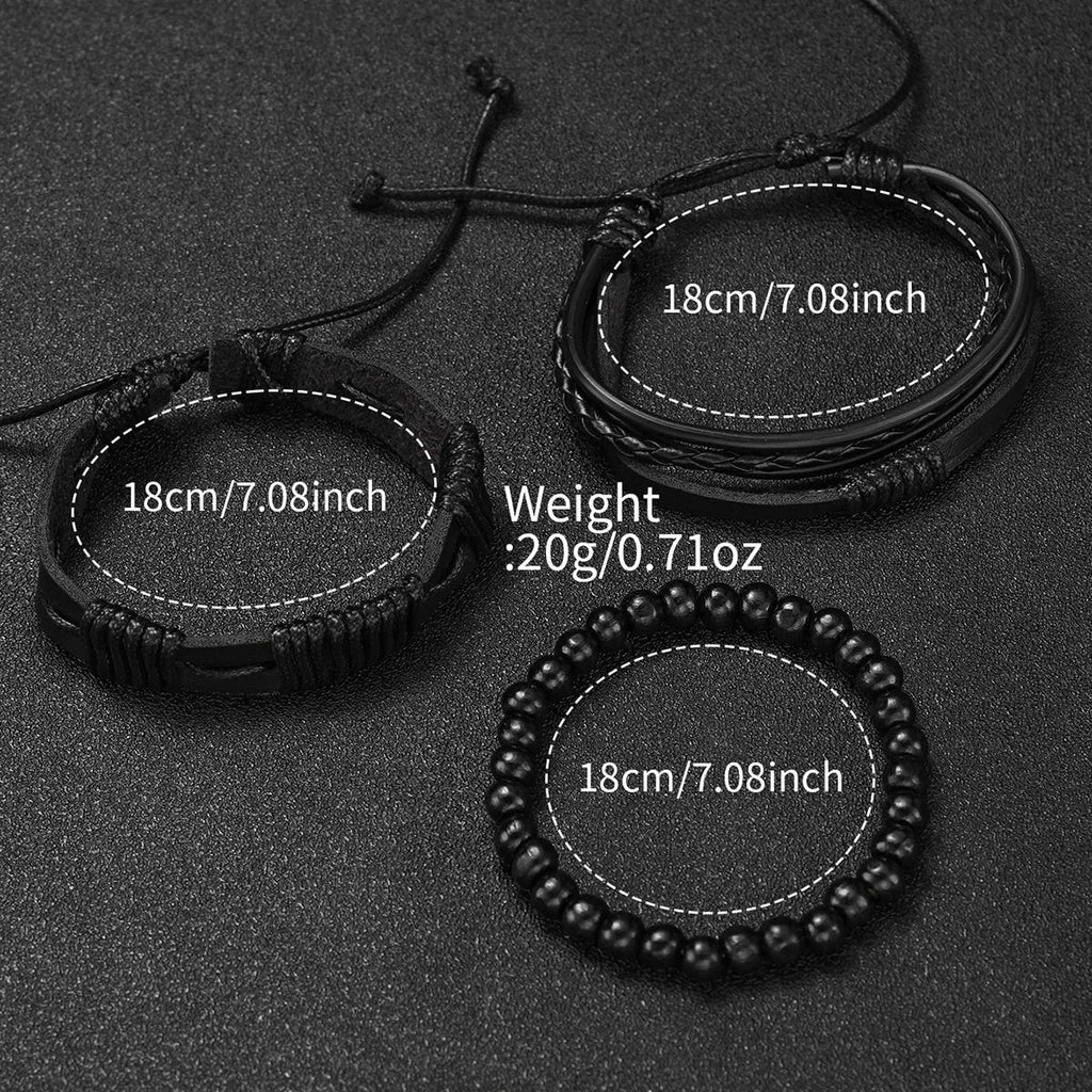 4/5PCS Fashion Men Watches Casual Male's Quartz Watch Bracelets Set Relogio Masculino Reloj Hombre（Without Box） Lootquake LLC