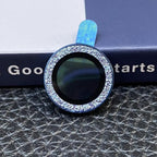 Bling Diamond Camera Lens Protector For iPhone 14 13 12 11 Pro Max Metal Ring Lens Glass Glitter Protective Cap iPhone 13 mini Camera Lens Protector Sparkle Diamond Ring Metal Alloy HD Glass for iPhone