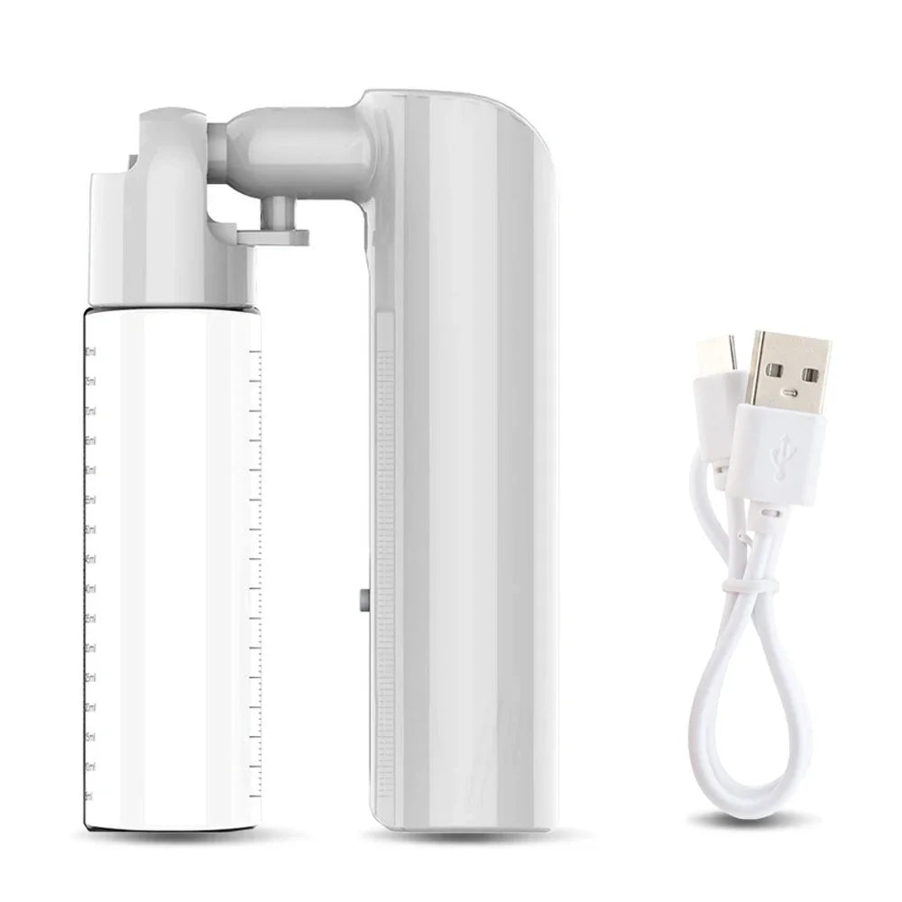 New 80ml Oxygen Injection Instrument Water Replenishing Spray Household Hand-held Face Cold Spray Humidifier Beauty Health Lootquake LLC
