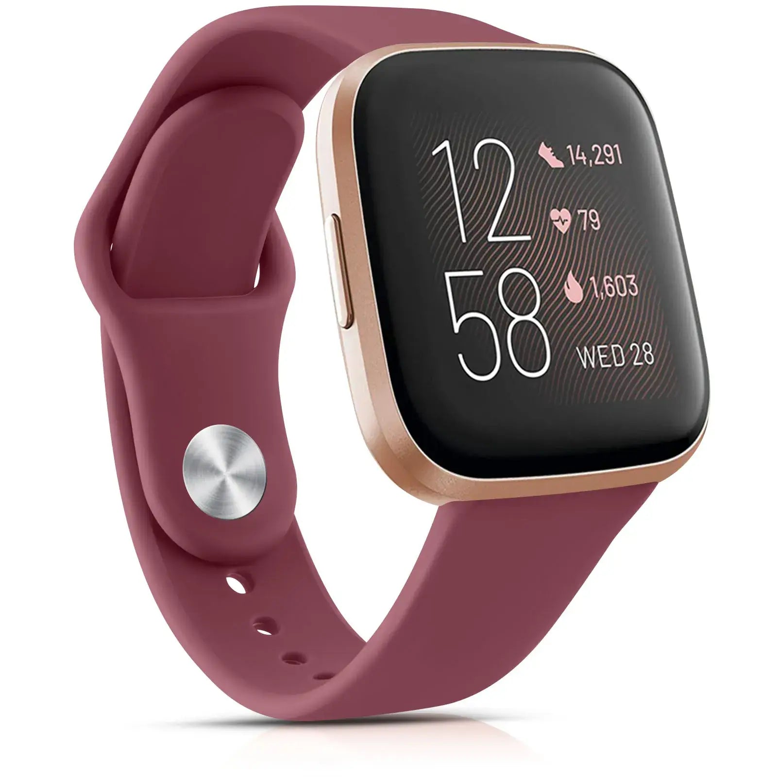 Fitbit Versa & Sense Silicone Band - Soft Colorful Straps - SJB-DIAMOND ELITES