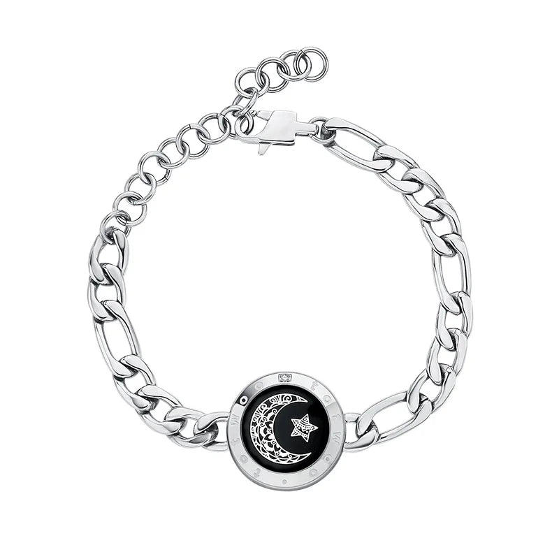 TOTWOO Touch Single Bracelet - Long Distance Touch Bracelet Light up and Vibration Relationship Love Baracelet Smart Jewelry Lootquake LLC