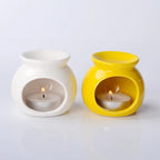 Essential Oil Burners Wax Melt Warmer Aromatherapies Aromas Diffuser Furnaces Ceramics Tealight Holder Decors Lootquake LLC