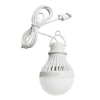 USB Light Bulb LED Camping Light Bulb Portable Camping Lantern Hanging Cord Tent Light for Camping Emergency Truck Fishing Boat