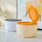 1pc Mini Trash Bin, Small Garbage Can For Desk, Food Waste Bin，Pet cat litter cleaning box，Portable trash can in car Lootquake LLC